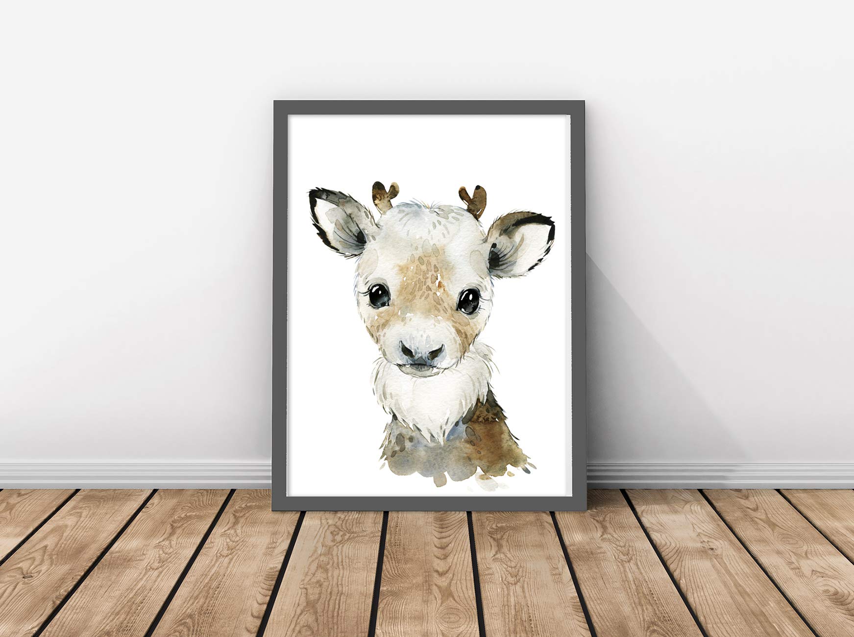 artpin® 4er Set Poster Kinderzimmer - A4 Bilder Babyzimmer - Deko Junge Mädchen