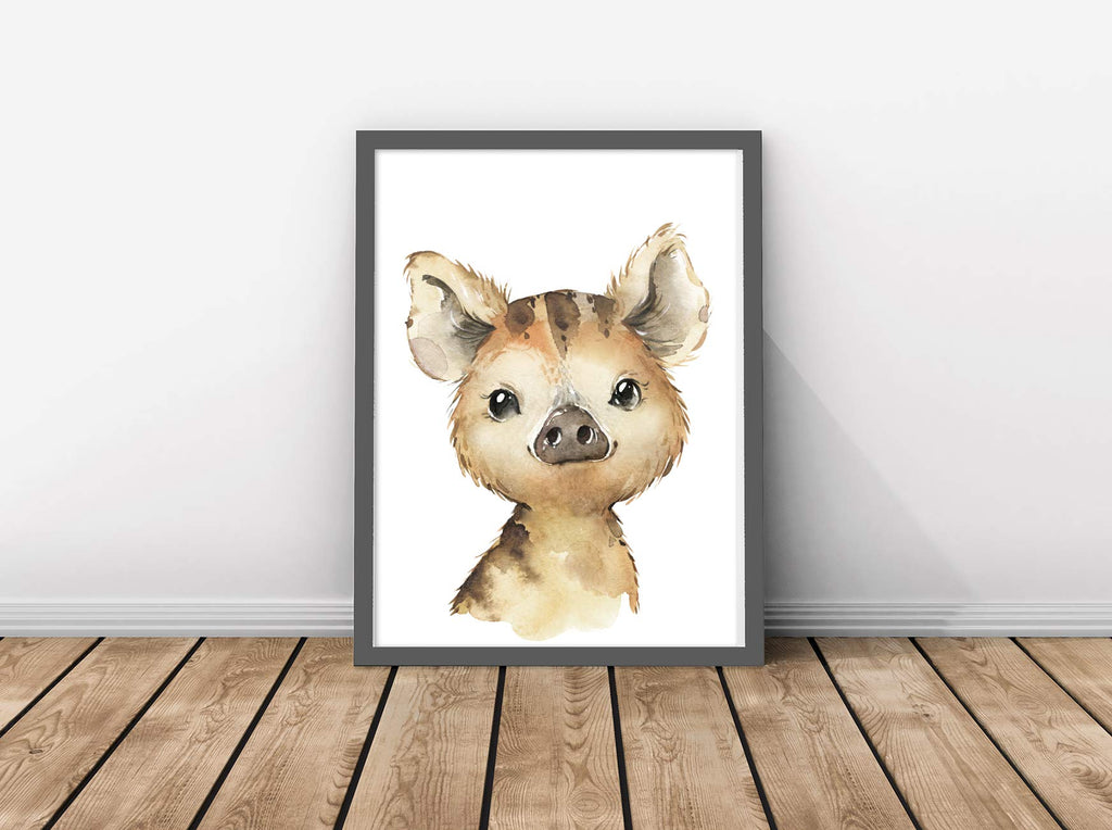 artpin® 4er Set Poster Kinderzimmer - A4 Bilder Babyzimmer - Deko Junge Mädchen
