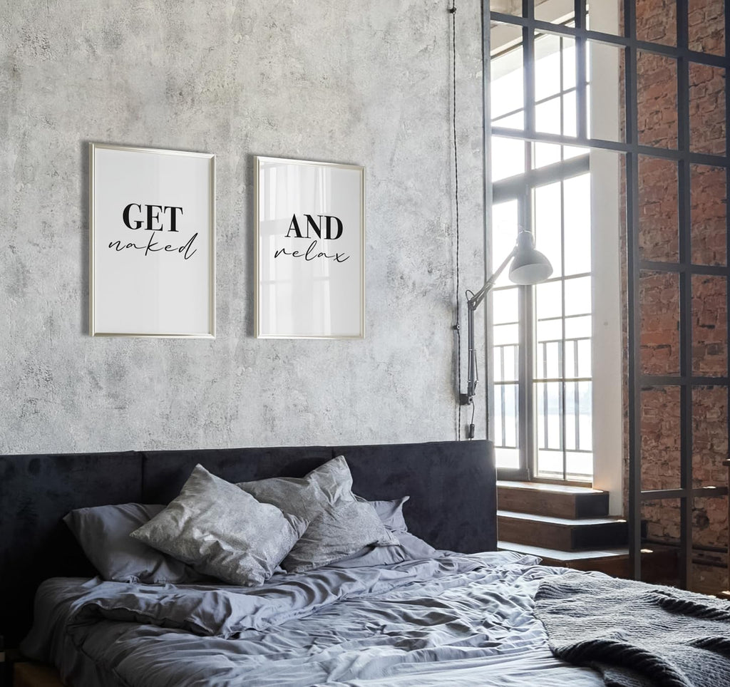 artpin® Badezimmer Poster – Lustige & moderne Wandbilder fürs WC und Bad
