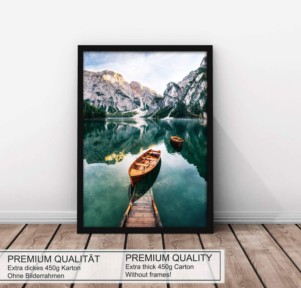 artpin® Moderne Poster Set - Bilder Wohnzimmer Deko Schlafzimmer - Bilderwand ohne Rahmen