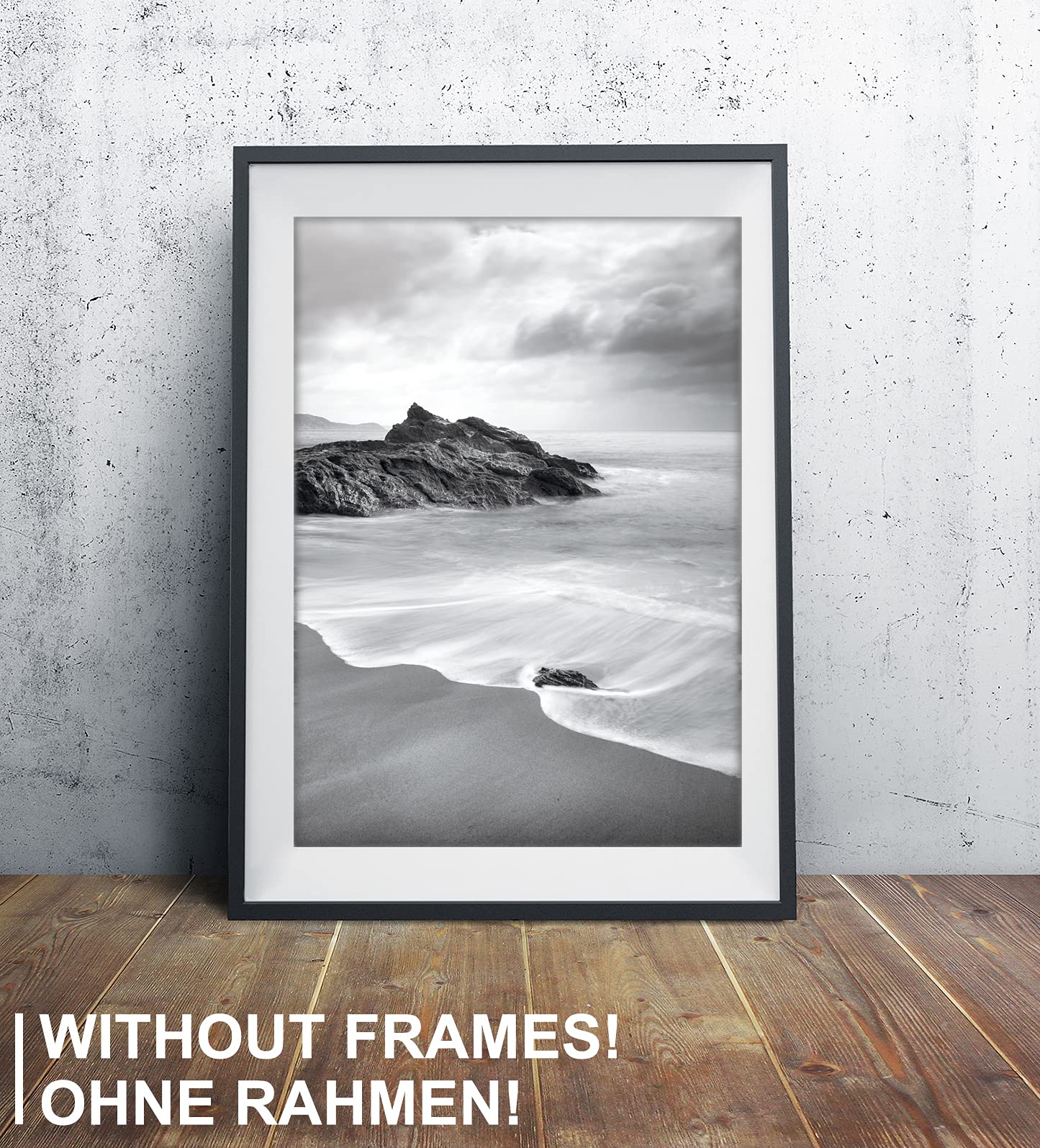 artpin® Moderne Poster Set - Bilder Wohnzimmer Deko Schlafzimmer - Bilderwand ohne Rahmen
