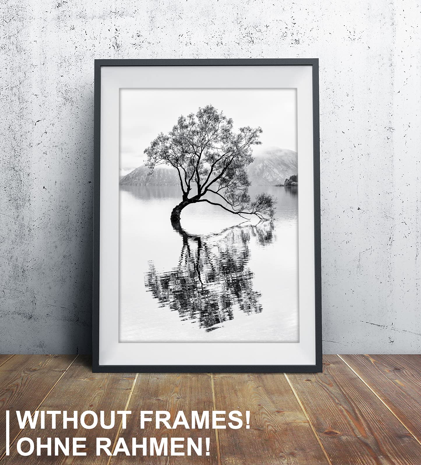artpin® Moderne Poster Set - Bilder Wohnzimmer Deko Schlafzimmer - Bilderwand ohne Rahmen