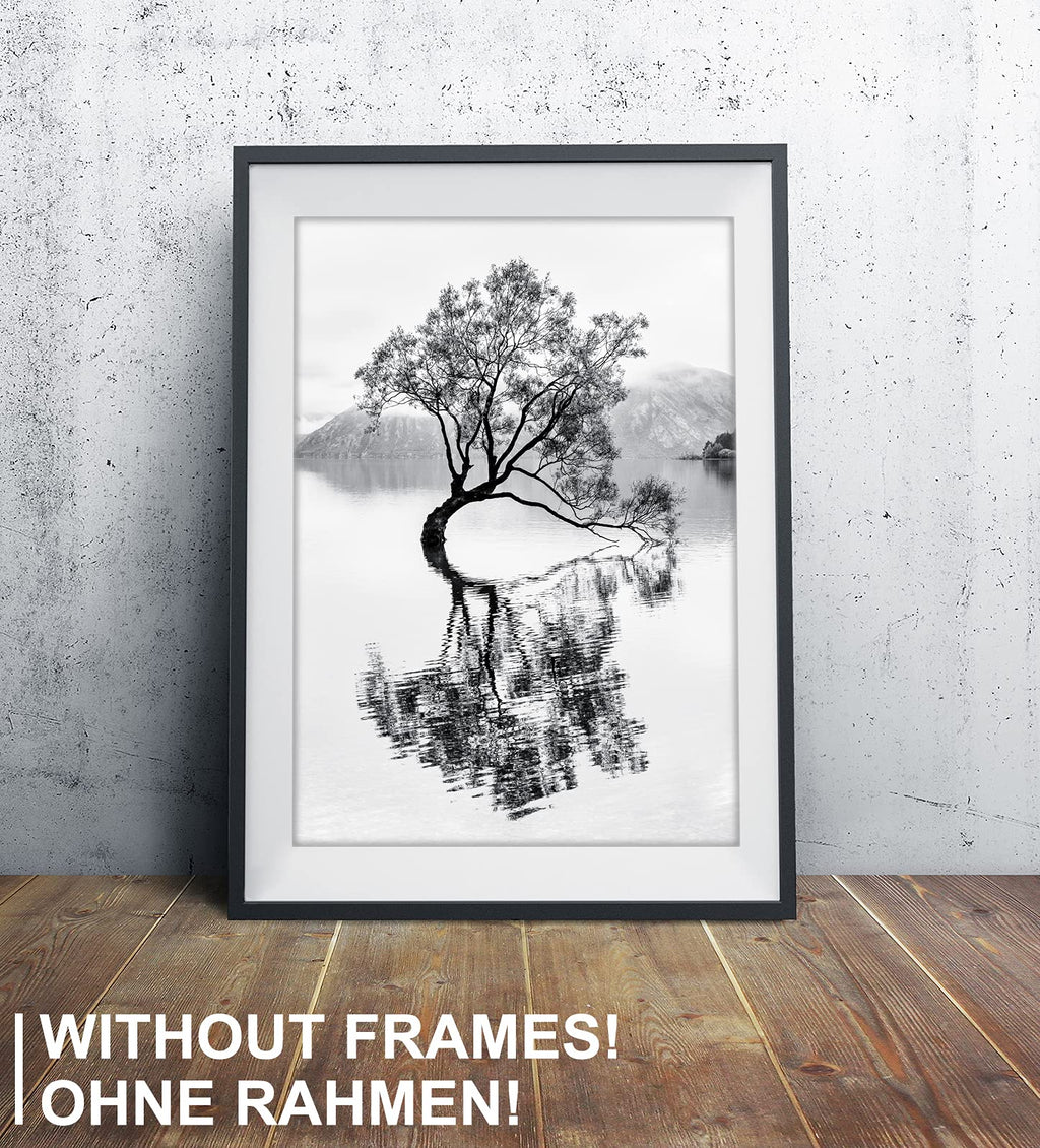 artpin® Moderne Poster Set - Bilder Wohnzimmer Deko Schlafzimmer - Bilderwand ohne Rahmen