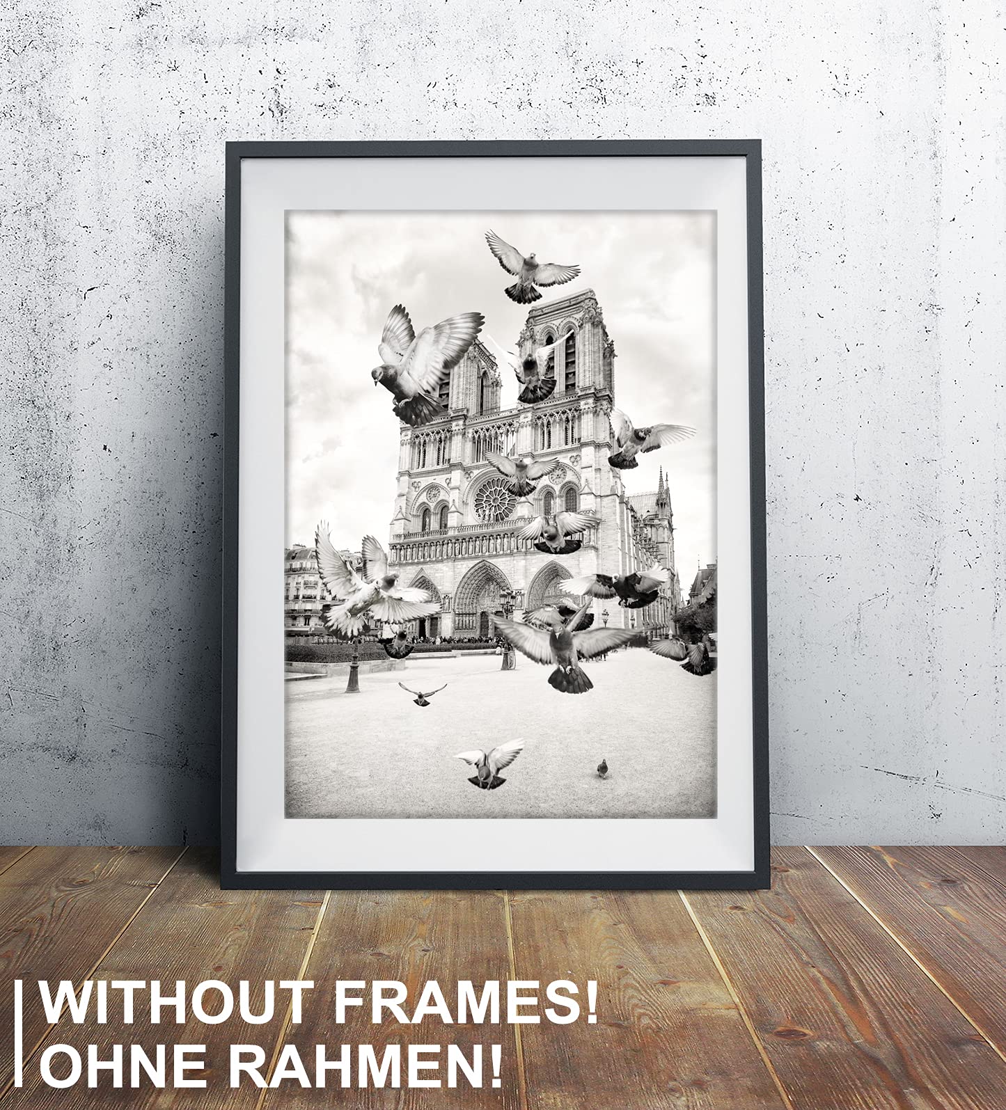 artpin® Moderne Poster Set - Bilder Wohnzimmer Deko Schlafzimmer - Bilderwand ohne Rahmen