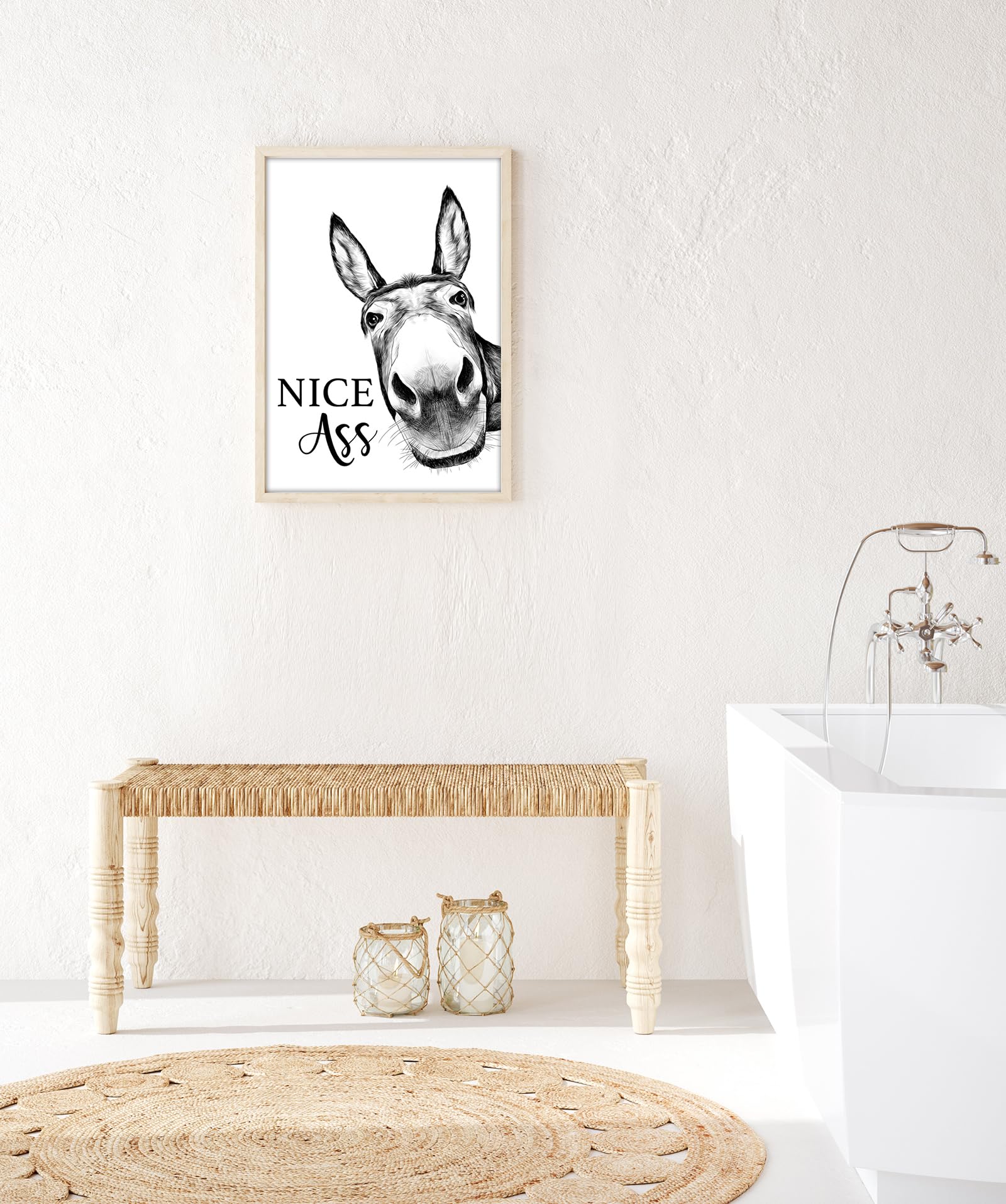 artpin® Badezimmer Poster – Lustige & moderne Wandbilder fürs WC und Bad