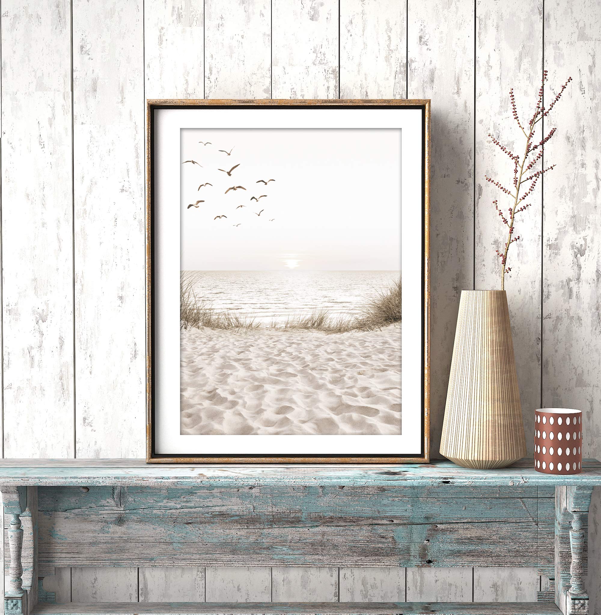 artpin® Moderne Poster Set - Bilder Wohnzimmer Deko Schlafzimmer - Bilderwand ohne Rahmen