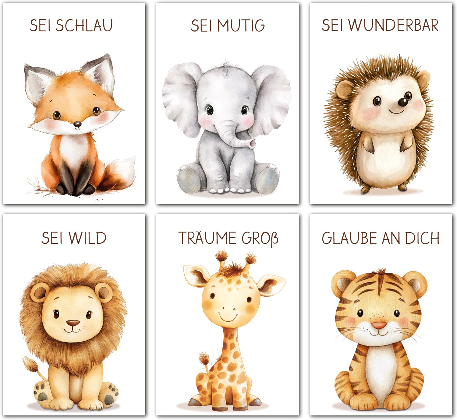 Tierische Affirmationen
